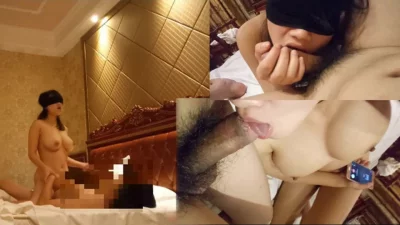 和巨乳少妇约炮，给闺蜜通着电话还不忘了吃鸡吧，真够骚的